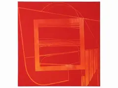 Untitled 2007 by Aldo Lurci, oil on canvas, offered Dec 2023
