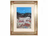 Landscape by Sergio Scatizzi, oil on paper applied to canvas, offered Dec 2023