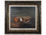Still life, late Sixties by Sergio Scatizzi, oil on canvas, offered Dec 2023
