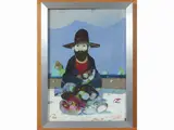 Un pescatore by Antonio Possenti, oil on panel, offered Dec 2023