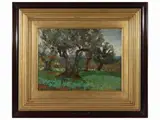 Gino Paolo Gori, Tree-lined landscape 1930