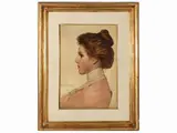 Vittorio Matteo Corcos, Female profile 1904