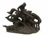 Augusto Rivalta, Ivan Mazeppa 1900, bronze group