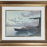 Francesco Maria Pieri, Tuscan navy, oil on panel