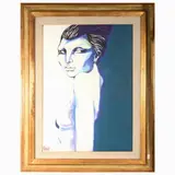 Natale Filannino, Figure 1971, oil on canvas