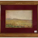 Alfred-Marie Le Petit, Landscapes, two oil paintings on panel