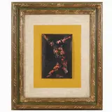 Felice Filippini, Christ crucified, oil on canvas fragment