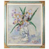 Gino Paolo Gori, Iris 1969, oil on canvas