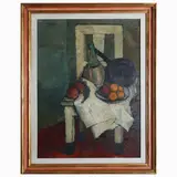 Ernesto Portas, Still life 1963, oil on canvas