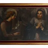 Ermanno Toschi, Annunciation 1936, oil on panel