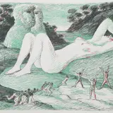 Salvatore Fiume, Zodiac signs, two lithographs