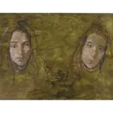 Enzo Faraoni, Study for Portrait of a Woman 1995