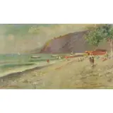 Oscar Ricciardi, View of the Amalfi coast