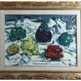 Enzo Pregno, Still Life, oil on canvas