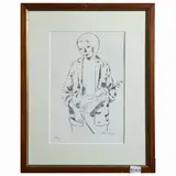 Xavier Bueno, Character portraits, set of five lithographs
