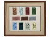 Silvio Loffredo, Collection of eleven sketches, ink on paper applied to paper