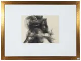 Emilio Greco, Female figure 1968, etching
