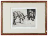 Arturo Checchi, Mascalcia, etching