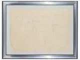 Alfio Rapisardi, Christ 1978 - Figures, two ink drawings on paper