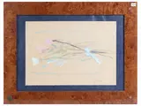 Still life by Guido Peyron, mixed media on paper, offered May 2023