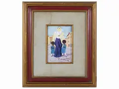Monachina 1985 by Rodolfo Marma, oil on canvas board, offered May 2023