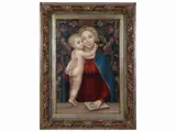 Leonardo Pizzanelli, Madonna with Child 1975, oil on canvas