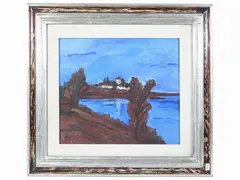 Mihu Vulcanescu, Marina, oil on canvas