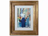 Monachina 1981 by Rodolfo Marma, oil on canvas board, offered May 2023