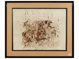 Felice Carena, Sketch for the Rape of the Sabine women 1941