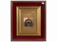 Character by Stefano Ussi, oil sketch on panel, offered May 2023