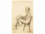 Ottone Rosai, Omino al caffè 1927