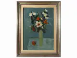 Gino Bigiarini, Flowerpot, oil on canvas