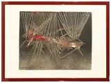 Emilio Scanavino, Composition, lithograph