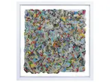 Arturo Carmassi, Bandpatabitte, collage on canvas