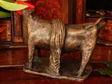 Arturo Martini, Bull, bronze sculpture