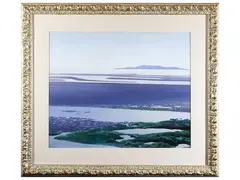 Seascape 1971 by Gino Guida, oil on canvas, offered Apr 2023