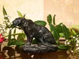 Charles Masson, Panther, bronze sculpture