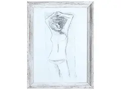 Figure by Xavier Bueno, lithograph, offered Apr 2023