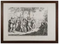 The most illustrious cities of Faliera by Bartolomeo Pinelli, etching, offered Mar 2023