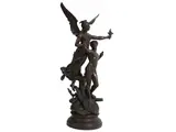 Claude Bonnefond, Allegory of the Fatherland, metal sculpture
