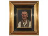 Arturo Ricci, Male character, oil on panel