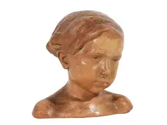 Alimondo Ciampi, Testa di bimbo (Ciancino), terracotta bust