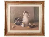 Francesco Inverni, Still life, oil on canvas