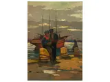 Pozzolani by Renato Natali, oil, offered Feb 2023