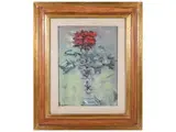 Flowers by Enzo Pregno, oil on canvas, offered Feb 2023