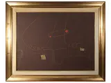 Giuliano Ghelli, Composition, oil on canvas