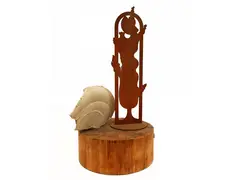 Without title by Marcello Guasti, multi-material sculpture, offered Feb 2023