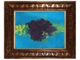 Rinaldo Burattin, The bouquet 1978, oil on canvas