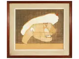 Anselmo Legnani, The friend Premazzi 1961, mixed media on panel