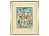 Composition 1965 by Silvio Loffredo, oil on canvas, offered Feb 2023